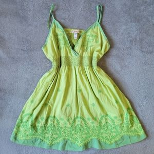 green y2k baby doll milk maid top